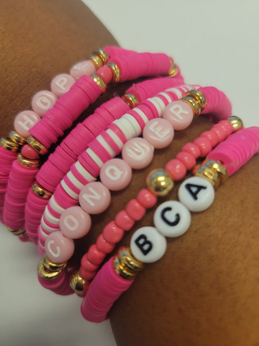 Breast Cancer Awareness Bracelets